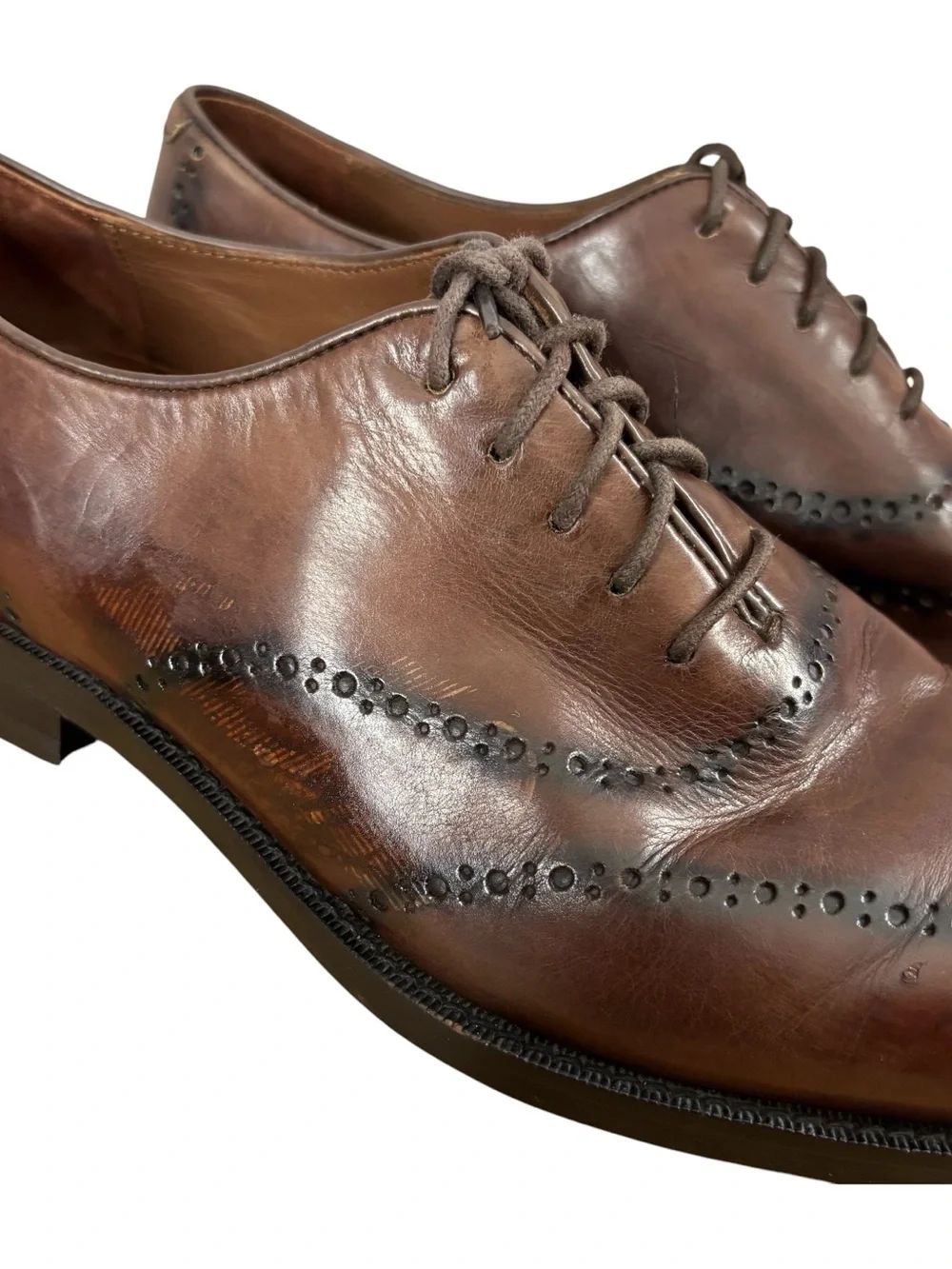 Cole Haan Brown Leather Oxford Shoes Men’s Size 8M